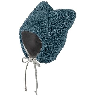Sterntaler Baby pojkar mössa baby mössa plysch med öron, blå, 45 cm Sterntaler Baby pojkar mössa baby mössa plysch med öron, blå, 45 cm