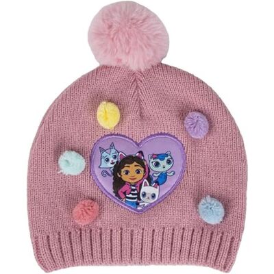 CERDÁ LIFE'S LITTLE MOMENTS flickor Gorro Punto Gabby´s Dollhouse Tejido Suave – Diseño Único Basker, rosa, en storlek EU CERDÁ LIFE'S LITTLE MOMENTS flickor Gorro Punto Gabby´s Dollhouse Tejido Suave – Diseño Único Basker, rosa, en storlek EU