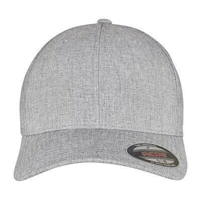 Flexfit Unisex Heatherlight keps basebollkeps, Melange grå, L/XL Flexfit Unisex Heatherlight keps basebollkeps, Melange grå, L/XL