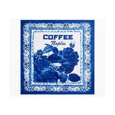 Desigual FOU_PARADISE CARRE, 5036 BLUE KLEIN, U Desigual FOU_PARADISE CARRE, 5036 BLUE KLEIN, U