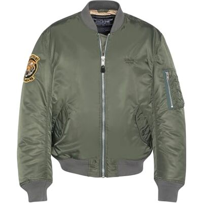 Schott NYC Bombers Souvenir Lave Schott Macampsukars Us Grön, Färg: grön, One size Schott NYC Bombers Souvenir Lave Schott Macampsukars Us Grön, Färg: grön, One size