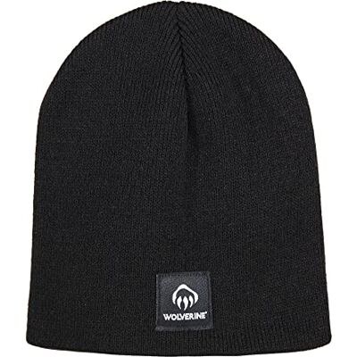 Wolverine Unisex vuxen stickad mössa stängning, svart, liten X-Large, svart Wolverine Unisex vuxen stickad mössa stängning, svart, liten X-Large, svart