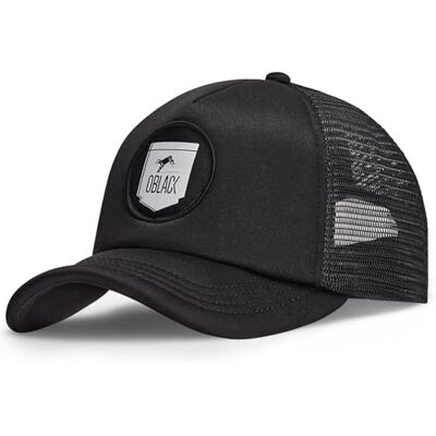 Oblack Trucker Cap barn Classic Basecap pojkar med mesh Baseballkeps män justerbar unisex Keps flickor en storlek Baseballkeps damer, Total vit, one size Oblack Trucker Cap barn Classic Basecap pojkar med mesh Baseballkeps män justerbar unisex Keps flickor en storlek Baseballkeps damer, Total vit, one size