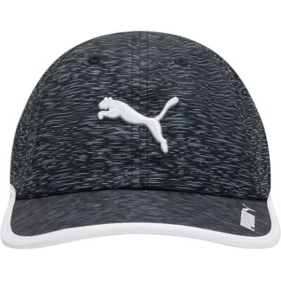 PUMA Evercat löparmössa för kvinnor, Djup svart/vit, one size PUMA Evercat löparmössa för kvinnor, Djup svart/vit, one size