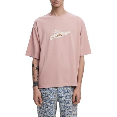 Desigual TS_Wien, 3018 Vento rosa, M, Röd röd, M Desigual TS_Wien, 3018 Vento rosa, M, Röd röd, M
