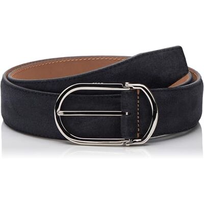 Boss Lory-Sd-St_Sz35 Belt, Navy410, 120, Navy410, 120 Boss Lory-Sd-St_Sz35 Belt, Navy410, 120, Navy410, 120