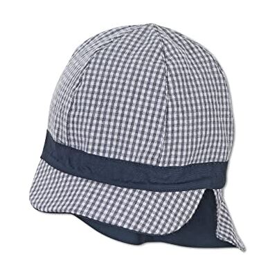Sterntaler Unisex barn vändbar skärmmössa Vichy/uni barnmössa, marinblå, normal, marinblå Sterntaler Unisex barn vändbar skärmmössa Vichy/uni barnmössa, marinblå, normal, marinblå
