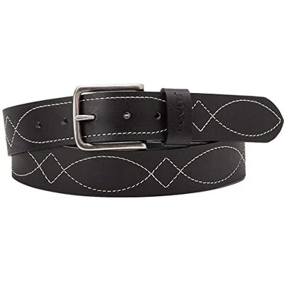 Levi's Stitched Belt Herr, Vanlig svart, 70 Levi's Stitched Belt Herr, Vanlig svart, 70