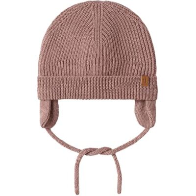 Lil' atelier baby Nbnanson Knit Hat Lil, Misty Rose, 34-39 Lil' atelier baby Nbnanson Knit Hat Lil, Misty Rose, 34-39