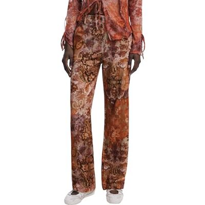 Desigual Pant_ROMANTICA, 7002 Orange, XS, Orange, XS Desigual Pant_ROMANTICA, 7002 Orange, XS, Orange, XS