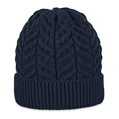Sterntaler Unisex barn stickad mössa kuvert mössa, marinblå, 51 Sterntaler Unisex barn stickad mössa kuvert mössa, marinblå, 51