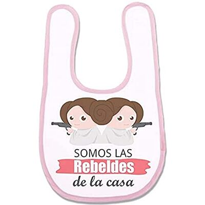 SUPERMOLON 03632 manschettknappar "Somos Las Rebeldes de la Casa" kardborreband, pastellrosa, blandat SUPERMOLON 03632 manschettknappar "Somos Las Rebeldes de la Casa" kardborreband, pastellrosa, blandat