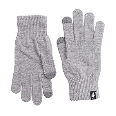 Smartwool Unisex Liner Handskar, Light Gray Heather, S Smartwool Unisex Liner Handskar, Light Gray Heather, S