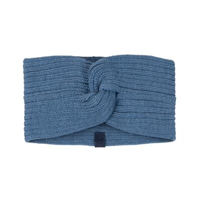 Buff Unisex Vuxen Storlek Blå Stickat Pannband Buff Unisex Vuxen Storlek Blå Stickat Pannband