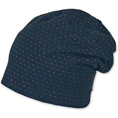 Sterntaler Baby Girls Slouch-Beanie, Cappellopello, Blå (marin 300), en storlek (Tillverkarens storlek: 45) Sterntaler Baby Girls Slouch-Beanie, Cappellopello, Blå (marin 300), en storlek (Tillverkarens storlek: 45)