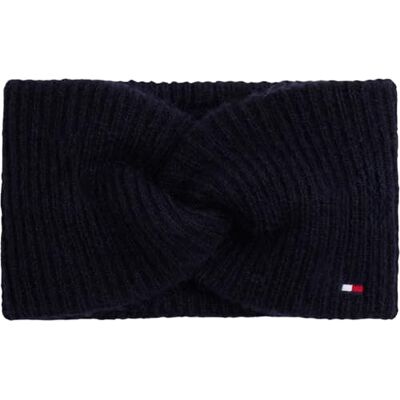 Tommy Hilfiger Dam TH flagga fluffigt pannband AW0AW17778, blå, en storlek, Blå (rymdblå), one size Tommy Hilfiger Dam TH flagga fluffigt pannband AW0AW17778, blå, en storlek, Blå (rymdblå), one size