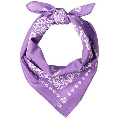 camel active dambandana av ren bomull, Lila-vit, one size camel active dambandana av ren bomull, Lila-vit, one size