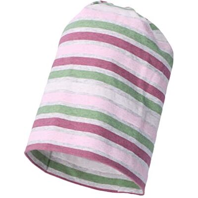 Sterntaler Flickor säckig mössa randig mössa, rosa, 47 Sterntaler Flickor säckig mössa randig mössa, rosa, 47