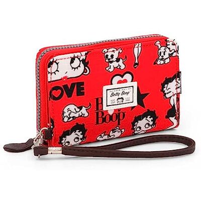 Betty Boop Rouge-HS plånbok, röd, röd, Einheitsgröße, HS plånbok rouge Betty Boop Rouge-HS plånbok, röd, röd, Einheitsgröße, HS plånbok rouge