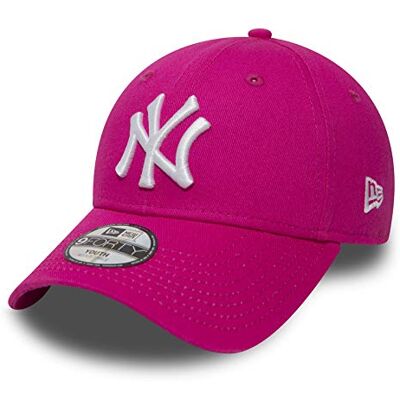 New Era New York Yankees MLB League Pink 9Forty Adjustable ungdomskeps – barn New Era New York Yankees MLB League Pink 9Forty Adjustable ungdomskeps – barn