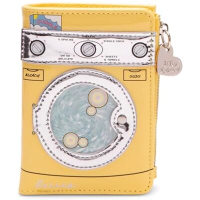 Betsey Johnson Spin Me Bifold plånbok, gul, gul, en storlek Betsey Johnson Spin Me Bifold plånbok, gul, gul, en storlek