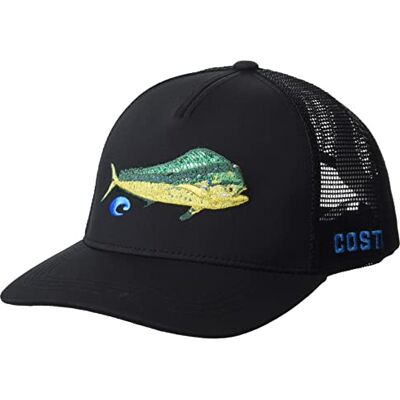 Costa Del Mar Unisex Dorado sydd truckerhatt, svart, en storlek Costa Del Mar Unisex Dorado sydd truckerhatt, svart, en storlek
