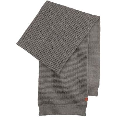 Bickley & Mitchell BICKLEY + MITCHELL Chunky våffelhalsduk, grå Melee, en storlek, Grå närstele, Einheitsgröße Bickley & Mitchell BICKLEY + MITCHELL Chunky våffelhalsduk, grå Melee, en storlek, Grå närstele, Einheitsgröße
