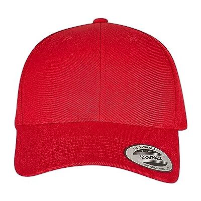 Flexfit unisex klassisk snapback basebollkeps, röd, Röd, one size Flexfit unisex klassisk snapback basebollkeps, röd, Röd, one size