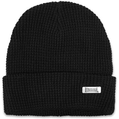 Lonsdale mössa HORGANFITTH, svart, one size Lonsdale mössa HORGANFITTH, svart, one size