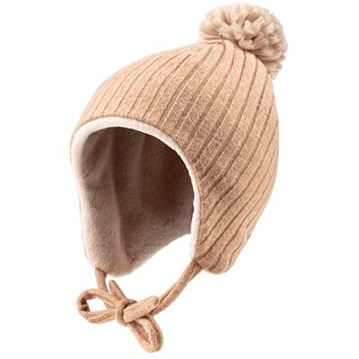 Sterntaler Unisex inkammössa ribbad utan, rost, 53 Sterntaler Unisex inkammössa ribbad utan, rost, 53