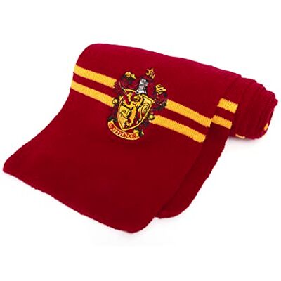 Ciao - Gryffindor Scarf official Harry Potter with embroidered emblem Ciao - Gryffindor Scarf official Harry Potter with embroidered emblem
