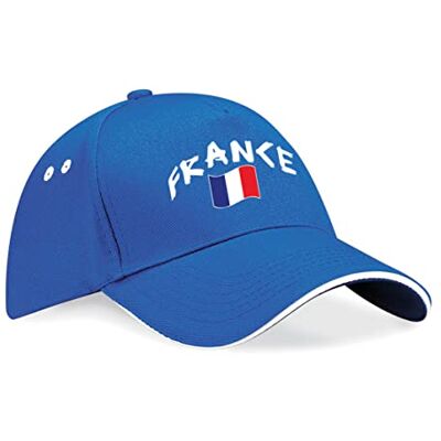 Supportershop Keps Frankrike, Färg: blå, One size Supportershop Keps Frankrike, Färg: blå, One size