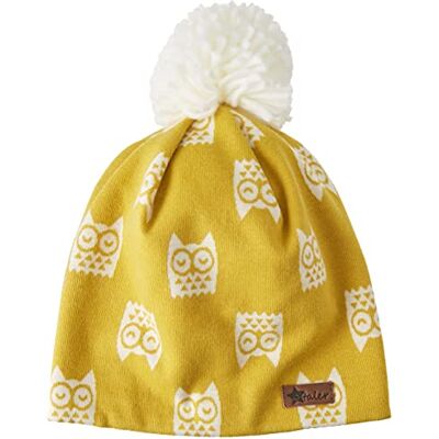 Sterntaler Baby flicka slouch-beanie euli mössa, Medelgul, 49 cm Sterntaler Baby flicka slouch-beanie euli mössa, Medelgul, 49 cm