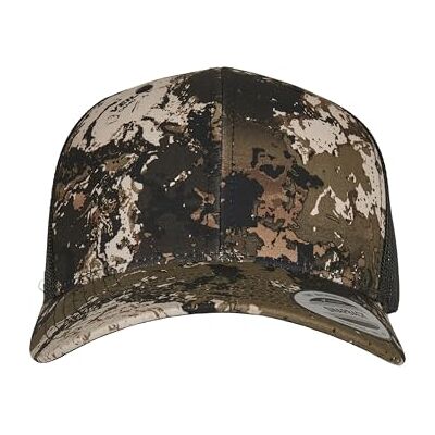 Flexfit Unisex Veil Camo retro truckerkeps basebollkeps, wideland, en storlek Flexfit Unisex Veil Camo retro truckerkeps basebollkeps, wideland, en storlek