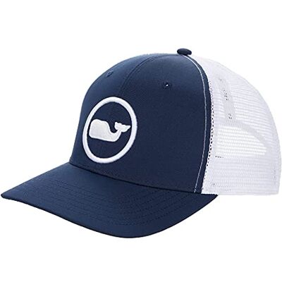 Vineyard Vines Mäns val prick prestanda lastbilskeps baseballkeps, Blå blazer, en storlek Vineyard Vines Mäns val prick prestanda lastbilskeps baseballkeps, Blå blazer, en storlek
