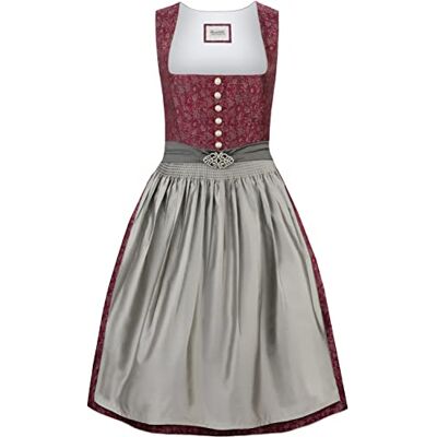 Stockerpoint Dam Dirndl Leonora-klänning, Bordeaux, Standard Stockerpoint Dam Dirndl Leonora-klänning, Bordeaux, Standard
