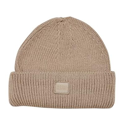 Urban Classics Unisex stickad ullmössa, unionbeige, one size Urban Classics Unisex stickad ullmössa, unionbeige, one size