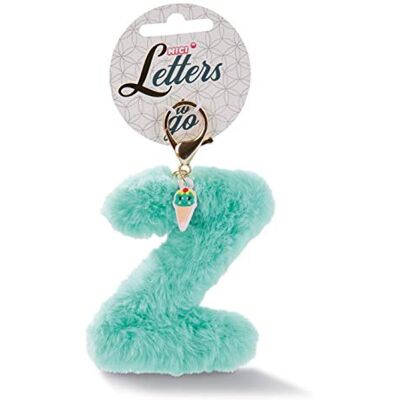 NICI Letters to go Nyckelring, Turkos (45633) NICI Letters to go Nyckelring, Turkos (45633)