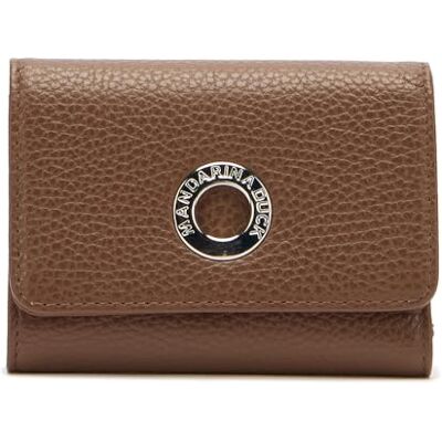 Mandarina Duck Mellow läderplånbok, resetillbehör-plånbok för kvinnor, en storlek, Mjölkchoklad, Taglia Unica Mandarina Duck Mellow läderplånbok, resetillbehör-plånbok för kvinnor, en storlek, Mjölkchoklad, Taglia Unica