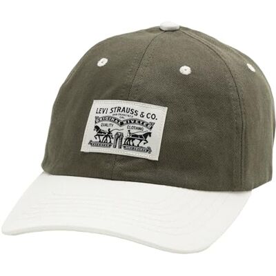 Levi's Avslappnad pappa arv mössa, svart, en, Oliv, M Levi's Avslappnad pappa arv mössa, svart, en, Oliv, M