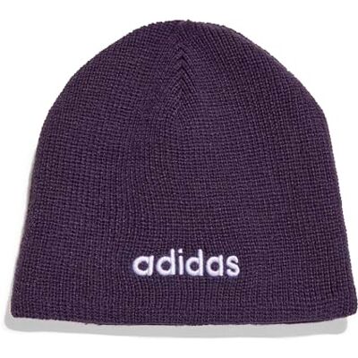 adidas Unisex – Barn LITTLE KIDS LINEAR BEANIE, aurora plum, XS adidas Unisex – Barn LITTLE KIDS LINEAR BEANIE, aurora plum, XS