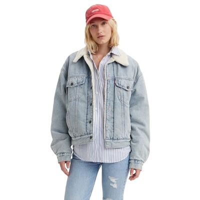 Levi's 90S Sherpa truckerbil morning sunlight, Morning Sunlight, M Levi's 90S Sherpa truckerbil morning sunlight, Morning Sunlight, M