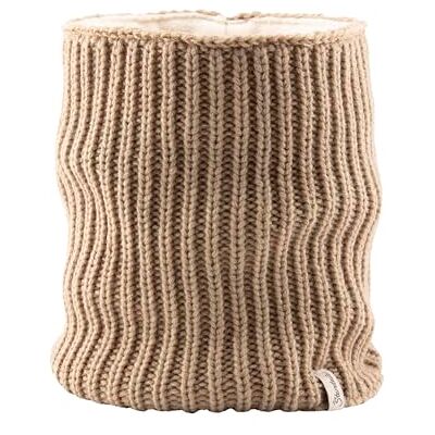 Sterntaler Unisex tubhalsduk stickad uni, sand, 0, sand, One size Sterntaler Unisex tubhalsduk stickad uni, sand, 0, sand, One size