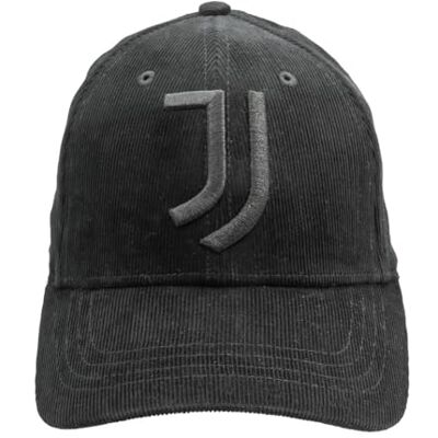 JUVENTUS Svart 100% CO Broderi Sammet Baseballkeps, Svart, one size JUVENTUS Svart 100% CO Broderi Sammet Baseballkeps, Svart, one size