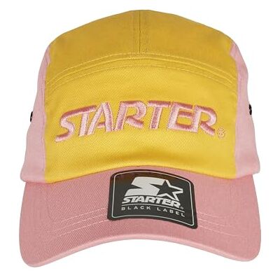 Starter Black Label Unisex färsk jockey keps basebollkeps, c.gul/hibiskspink, en storlek Starter Black Label Unisex färsk jockey keps basebollkeps, c.gul/hibiskspink, en storlek