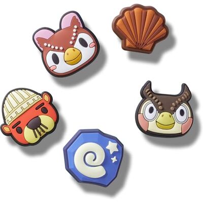 Crocs Unisex Animal Crossing Collector 5-pack skoberlocker, flerfärgad, en storlek, flerfärgad, En Storlek Crocs Unisex Animal Crossing Collector 5-pack skoberlocker, flerfärgad, en storlek, flerfärgad, En Storlek