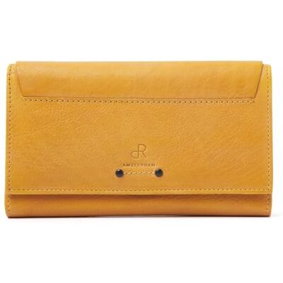 dR Amsterdam Women's Wallet Klassisk Läder Plånbok med RFID-skydd Snygg och säker för alla dina betalningsbehov 93129 Gul dR Amsterdam Women's Wallet Klassisk Läder Plånbok med RFID-skydd Snygg och säker för alla dina betalningsbehov 93129 Gul