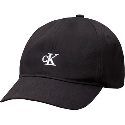 Calvin Jeans Monogram Baseball Cap, Baby Cap Unisex Barn, CK Black, Ck Black Calvin Jeans Monogram Baseball Cap, Baby Cap Unisex Barn, CK Black, Ck Black
