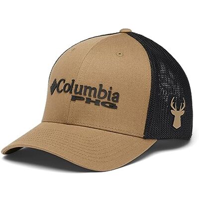 Columbia Unisex PHG-logotyp nätboll keps stängning, Lin, svart, S-M Columbia Unisex PHG-logotyp nätboll keps stängning, Lin, svart, S-M