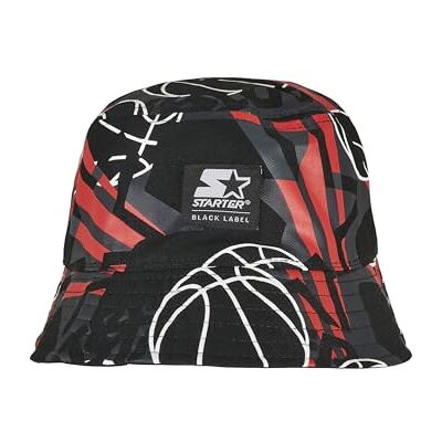 Starter Black Label tillbehör vändbar airball bucket hat, svart, one size Starter Black Label tillbehör vändbar airball bucket hat, svart, one size